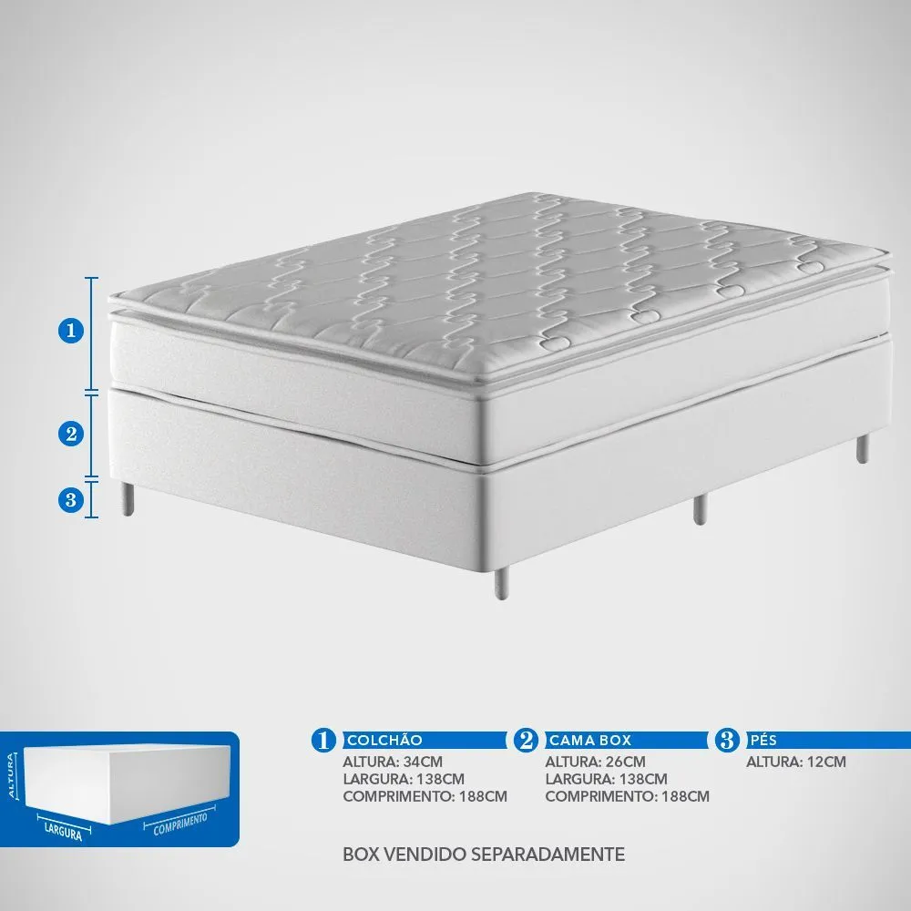Colchão Casal Probel Robuste - Imagem 9