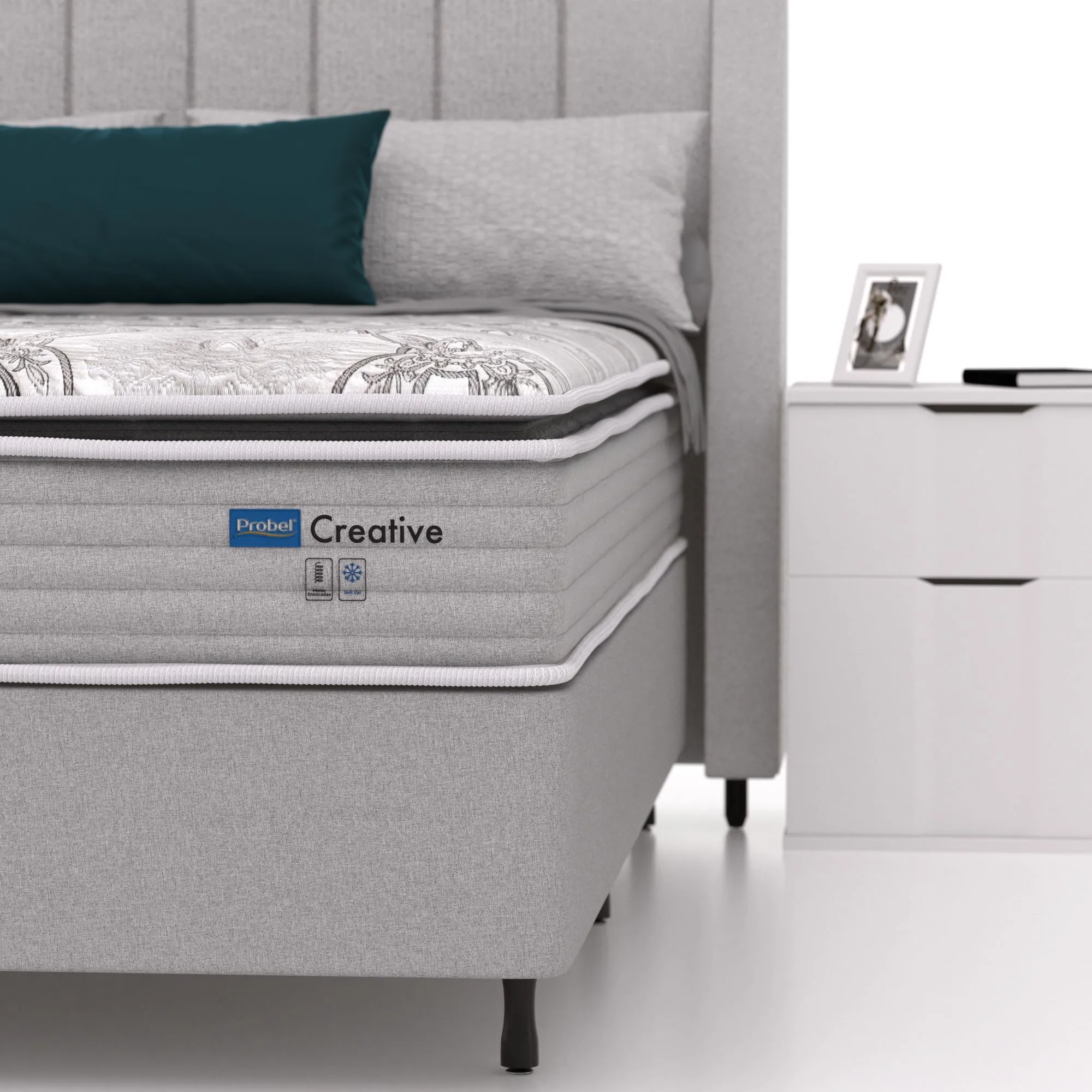 Colchão Queen Probel Creative Soft Gel - Imagem 6