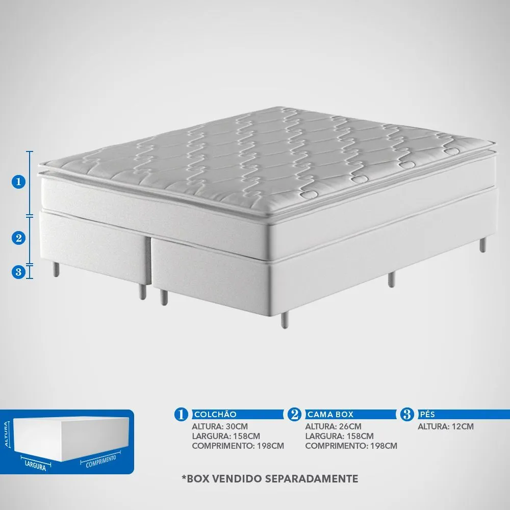 Colchão Queen Probel Creative Soft Gel - Imagem 9